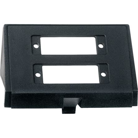 Schneider Electric Black 2 Gang Cover Plate [MTN464381]; 429-110