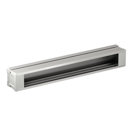 Schneider Electric OptiLine Clear Aluminium Back Boxes, IP30, 420 x 60 x 60mm [ISM20424]; 429-162
