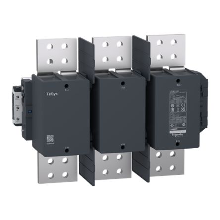 Schneider Electric TeSys TeSyS F Contactor, 220 V Coil, 3-Pole, 2.1 kA, 200 W, 3NO, 220 V [LC1F2100M7]; 429-308