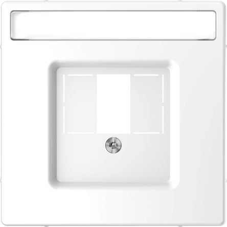 Schneider Electric White 1 Gang Cover Plate [MTN4250-6035]; 429-320