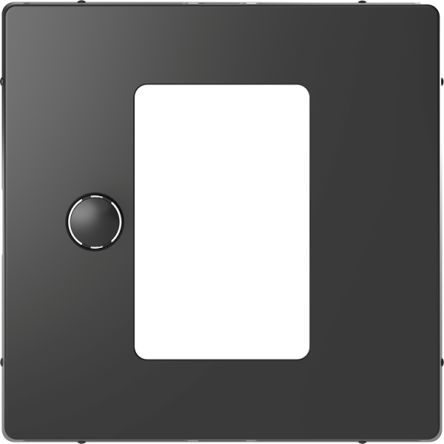 Schneider Electric Anthracite 1 Gang Cover Plate [MTN5775-6034]; 429-340