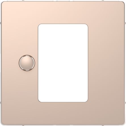 Schneider Electric Brown 1 Gang Cover Plate [MTN5775-6051]; 429-342