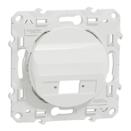 Schneider Electric White 1 Gang Cover Plate [S520404]; 429-463