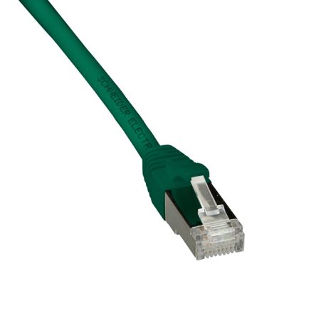 Schneider ElectricActassi, 2m Cat6a, Green, S/FTP Shielded, Terminated Polyethylene Sheath [ACTPC6ASFLS20GR]; 429-469