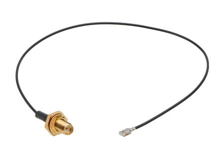 Molex 73230 Series Female SMA to Male IPEX MHF, 305mm, RF Coaxial, Terminated50 Ω [732306130]; 429-607
