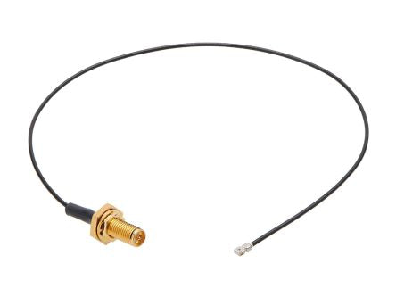 Molex 73230 Series Female SMA to Male IPEX MHF, 305.8mm, RF Coaxial, Terminated50 Ω [732306270]; 429-611