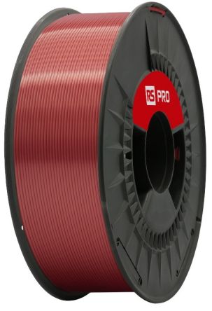 RS PRO 2.85mm Scarlet PLA 3D Printer Filament, 1kg [0]; 430-144