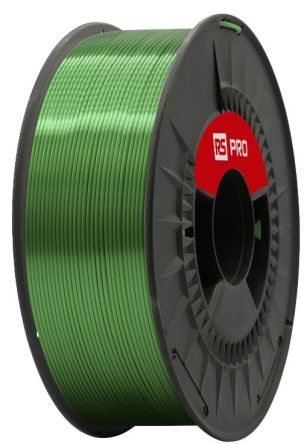 RS PRO 2.85mm Green PLA 3D Printer Filament, 1kg [0]; 430-150