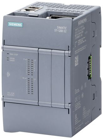 Siemens SIMATIC S7-1200 G2 Series PLC CPU for Use with SIMATIC S7-1200, 24 V Supply, Relay Output, 14-Input, Digital [6ES7214-1HH50-0XB0]; 432-063