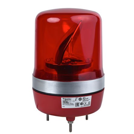 Schneider Electric Harmony Series Red Beacon, 24 V ac/dc, Base Mount, LED Bulb, IP23, IP55 [XVR10B04]; 432-727