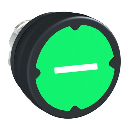 Schneider Electric Harmony Series Green Spring Return Push Button Head, 22mm Cutout, IP66, IP67, IP69K [ZB4BC38023RA]; 432-732