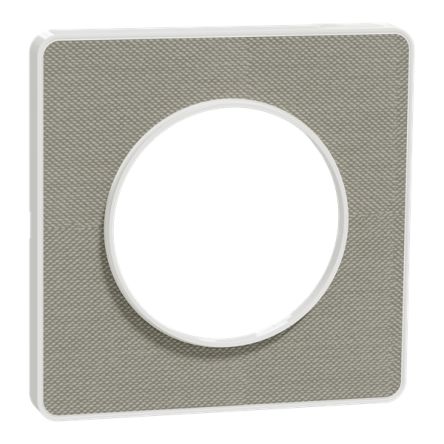 Schneider Electric Grey 1 Gang Cover Plate [S520802KG]; 432-743