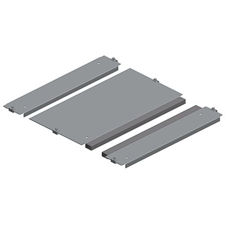 Schneider Electric PanelSeT Accessoires Series Steel Gland Plate, 30mm H, 500mm W, 800mm L for Use with Prisma [NSYEC581]; 432-786