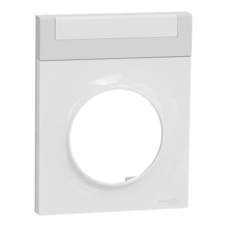 Schneider Electric White 1 Gang Cover Plate [S520732]; 432-825