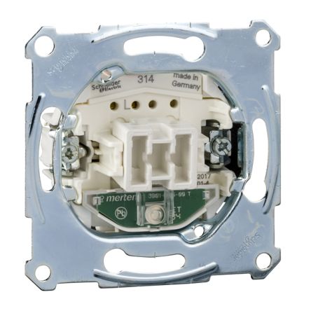 Schneider Electric 2 Way White Light Indicator 10A, D-Life Series [MTN3136-0000]; 432-871