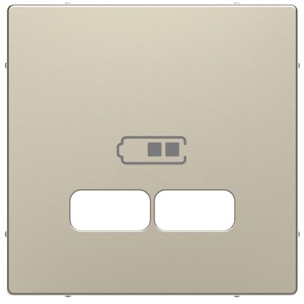 Schneider Electric Brown 2 Gang Cover Plate [MTN4367-6033]; 432-900