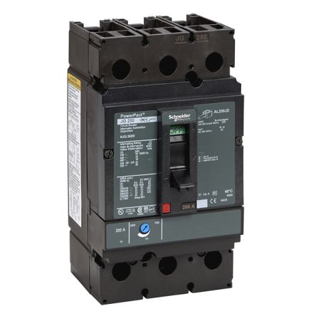 Schneider Electric, PowerPact MCCB 3P 150A, Breaking Capacity 18 kA, DIN Rail Mount [NJGL36150]; 432-914