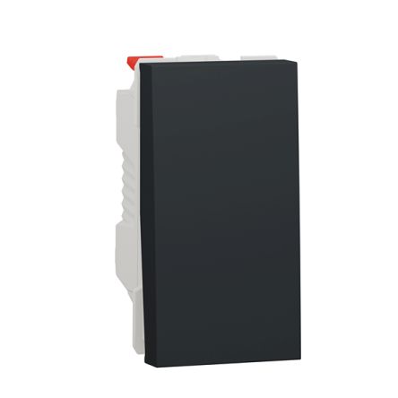 Schneider Electric Anthracite Rocker Light Switch, 2 Way, 1 Gang, Unica [NU310354]; 432-929