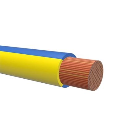 NEMIQ 50994 Series Blue/Yellow 1.5 mm² Hook Up Wire, 1, 39m, PVC Insulation, 50994-39-100 [50994-39-100]; 433-011