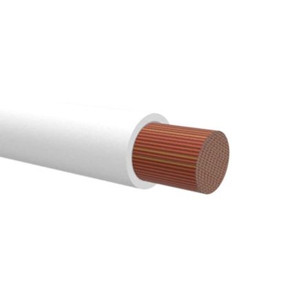 NEMIQ 50994 Series White 1.5 mm² Hook Up Wire, 1, 100m, PVC Insulation, 50994-4-100 [50994-4-100]; 433-013