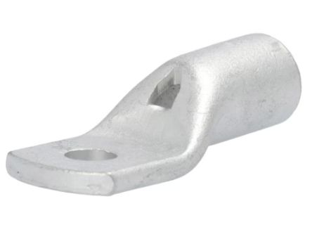 NEMIQ, KRT Uninsulated Ring Terminal, M6mm Stud Size, Grey [50-6]; 433-068