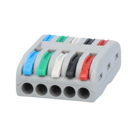 NEMIQ LC Series Lighting Connector, 5-Pole, 10-Way, 32A [LC-5 0225]; 433-088