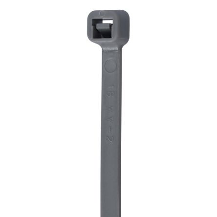 NEMIQ Cable Tie, , 368mm x 7.6 mm, Grey Nylon, Pk-50 [PCT-0400-080-GY-50]; 433-142