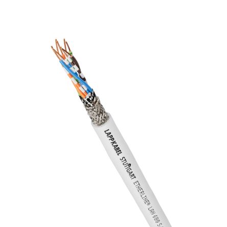 LappUNITRONIC Cat7, Grey Unterminated to, S/FTP Shielded, Unterminated PVC Sheath [2170144]; 433-360