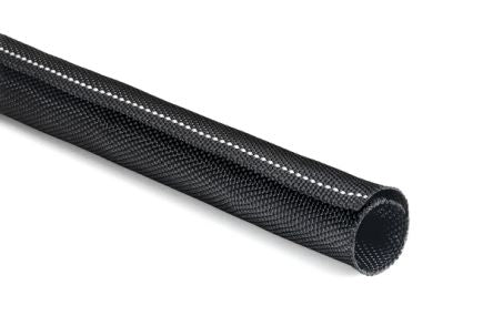 HellermannTyton Polyester Cable Sleeve, 15m Length, Twist-In-FR 50 Series [170-01109]; 433-553