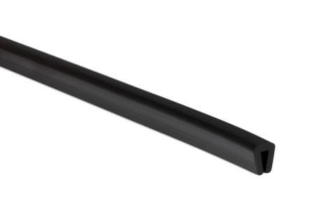 HellermannTyton 75m Black Cable Cover in Polyvinylchloride (PVC) [800-00004]; 433-572