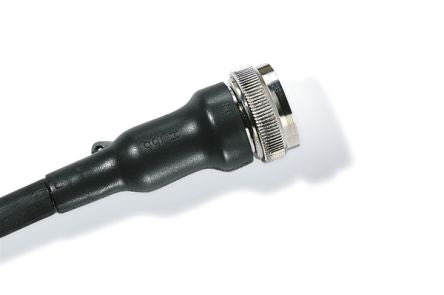 HellermannTyton Bottle Shape With Rib Black, Polyolefin Cross Linked (POX) Adhesive Lined, 24mm [401-52884]; 433-751