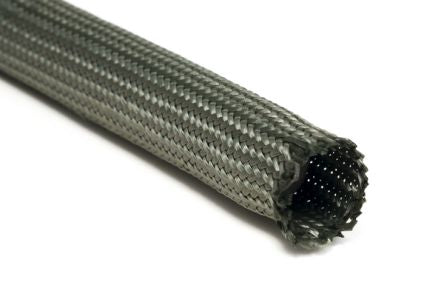 HellermannTyton Expandable Braided PMPI Green Cable Sleeve, 20mm Diameter, 50m Length, HEGMANWO-20 Series [170-02106]; 433-787