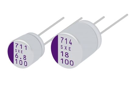 Panasonic 47μF Through Hole Aluminium Polymer Capacitor, 80V [80SXE47MX+3]; 433-935