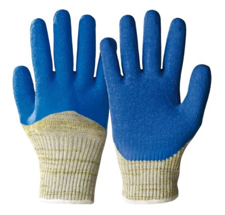 Honeywell Safety SivaCut 830 Blue, Yellow Para-aramid Cleaning and Janitorial work, General Workwear, Glass and Metal [83010]; 434-414