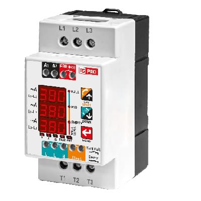 RS PRO Level Controller - DIN Rail, 100 → 240V ac 1 [0]; 434-518