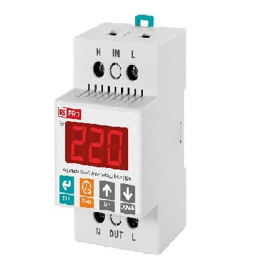 RS PRO Voltage Monitoring Relay, Single Phase, 1NO, 120 → 300V ac, DIN Rail Mount [0]; 434-521