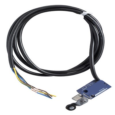 Telemecanique Sensors XCMD Series Roller Lever Limit Switch, NO/NC, IP66, IP67, Zinc Alloy Housing [XCMD2115L2]; 434-625
