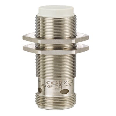 Telemecanique Sensors Inductive Threaded Barrel Proximity Sensor, M12, 2 mm Detection, PNP NC, 12 → 24 V dc [XS512B1PBM12]; 434-659