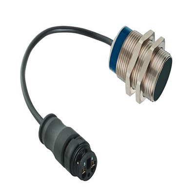 Telemecanique Sensors Inductive Barrel Proximity Sensor, M30, 15 mm Detection, 2-Wire NO, 24 → 240 V dc [XS630B1MAL01B]; 434-660