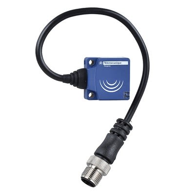 Telemecanique Sensors Inductive Flat Proximity Sensor, 15 mm Detection, PNP NO, 12 → 24 V dc [XS8E1A1PAL01M12]; 434-688