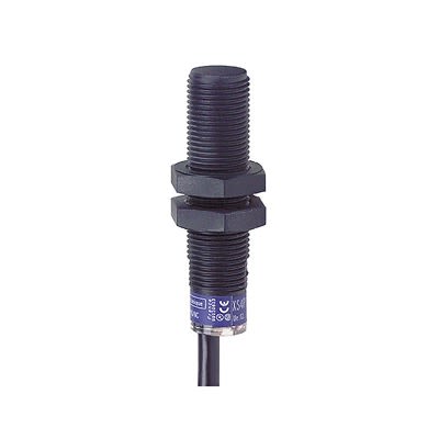 Telemecanique Sensors Inductive Threaded Barrel Proximity Sensor, M12, 4 mm Detection, 2-Wire 4-20 mA NC, 12 → [XS4P12AB120]; 434-723