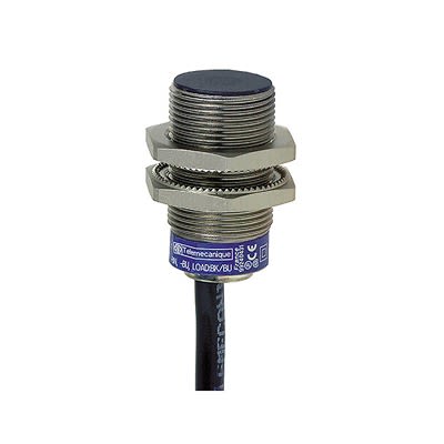Telemecanique Sensors Inductive Barrel Proximity Sensor, M18, 5 mm Detection, PNP NO+NC, 12 → 24 V dc [XS1N18PC410L1TF]; 434-733