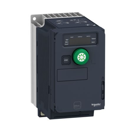 Schneider Electric Variable Speed Drive, 0.37 kW, 1 Phase, 200 → 240 V, 5.9 A, Altivar Series [ATV320U04M2C412]; 438-909