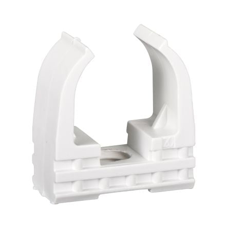 Schneider Electric White Polyamide cable clip, 16mm Max. Bundle [IMT45816]; 438-996