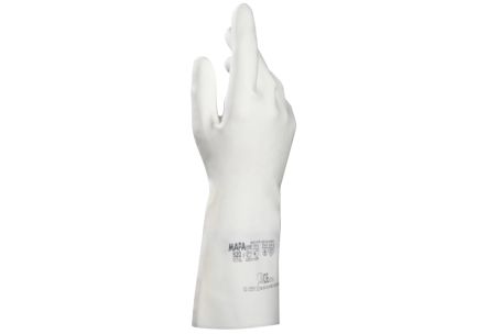 Mapa Vital 520 White Natural Latex Abrasion Resistant, Cut Resistant, General Purpose, Puncture Resistant, Tear [34520159]; 440-188
