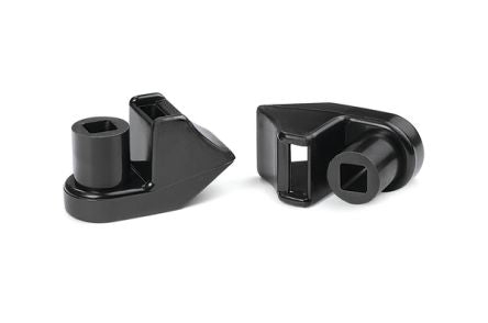 HellermannTyton Black Cable Tie Mount 12.5 mm x 26.8mm, 8mm Max. Cable Tie Width [151-02260]; 440-554