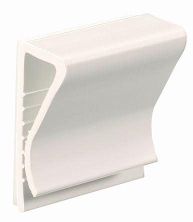 HellermannTyton Grey PVC Clip for flat cable [154-00019]; 440-560