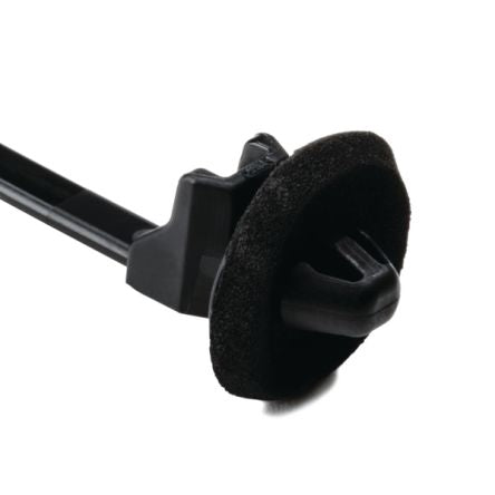 HellermannTyton Cable Tie, 158.8mm x 4.6 mm, Black Nylon, Pk-500 [156-00264]; 440-563