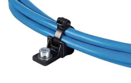 HellermannTyton Cable Tie, 715mm x 13 mm, Black Nylon, Pk-50 [108-00047]; 440-609
