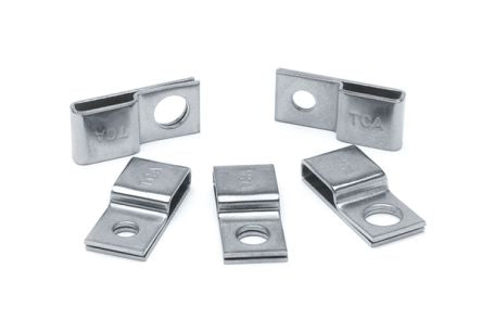 HellermannTyton Metal Cable Tie Mount 10.2 mm x 23mm, 10mm Max. Cable Tie Width [151-00839]; 440-661